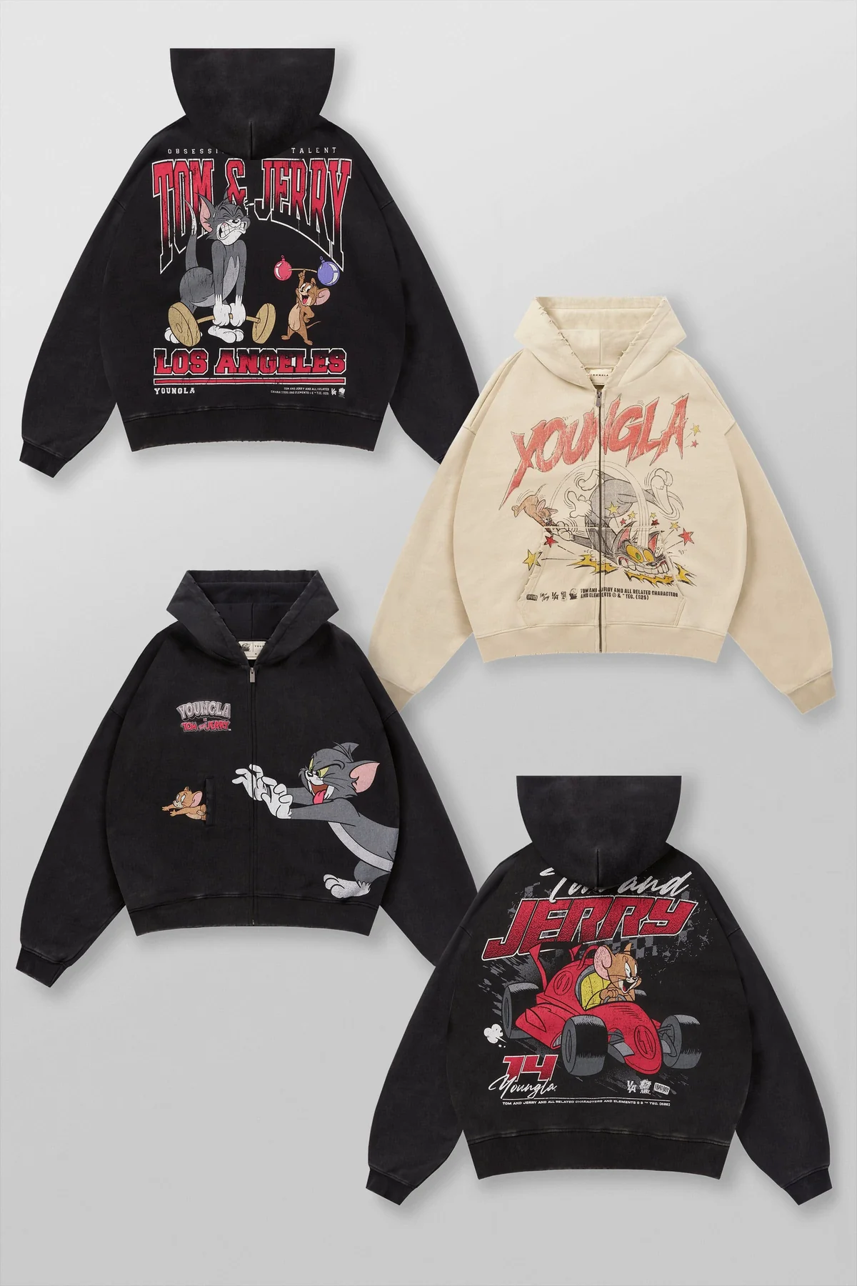 Tom & Jerry Zipup