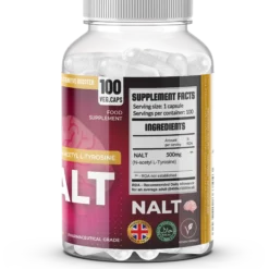 N-Acetyl L-Tyrosine capsules 500mg for dopamine and alertness