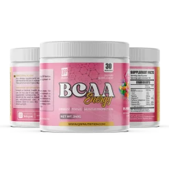 QRP Nutrition BCAA Energy 240g (Bubble Gum flavour)