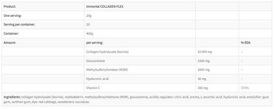 Immortal Collagen Flex - Image 2